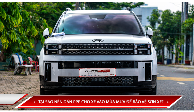 TẠI SAO NÊN DÁN PPF CHO XE VÀO MÙA MƯA ĐỂ BẢO VỆ SƠN XE?